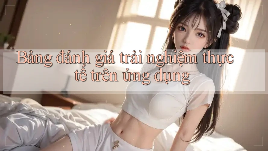 Bảng đánh giá trải nghiệm thực tế trên ứng dụng