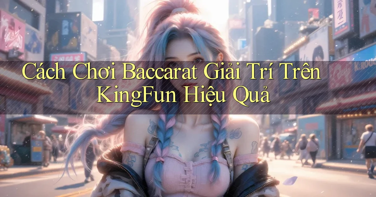 cách chơi baccarat giải trí trên kingfun hiệu quả