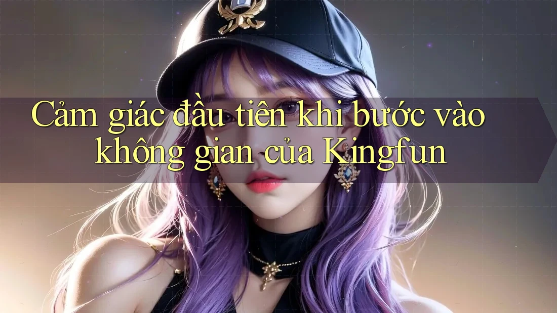 Cảm giác đầu tiên khi bước vào không gian của Kingfun