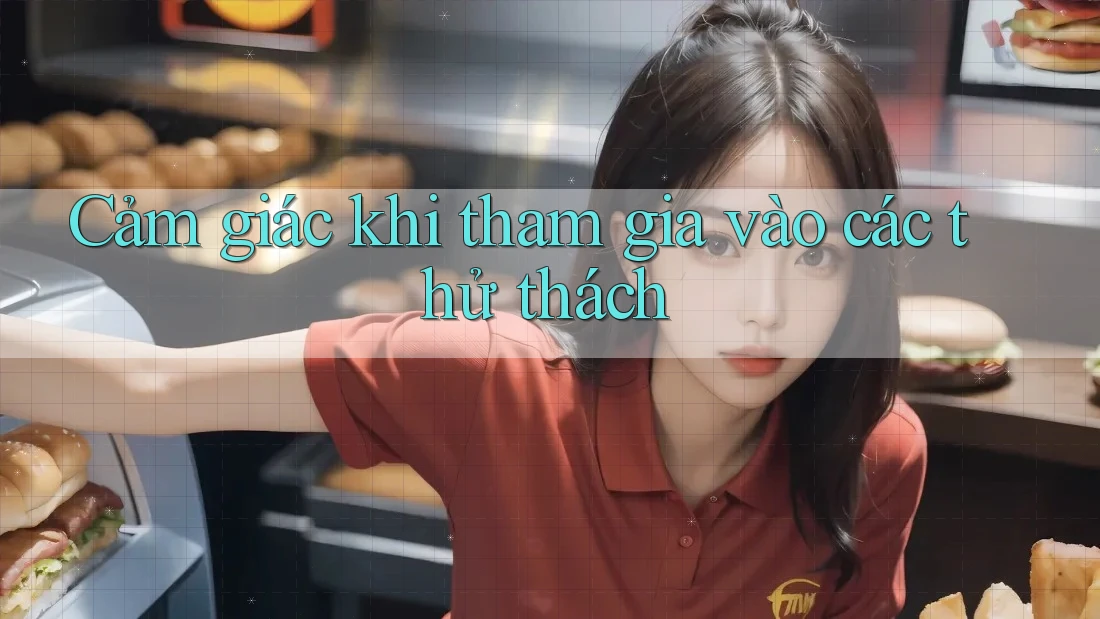 Cảm giác khi tham gia vào các thử thách