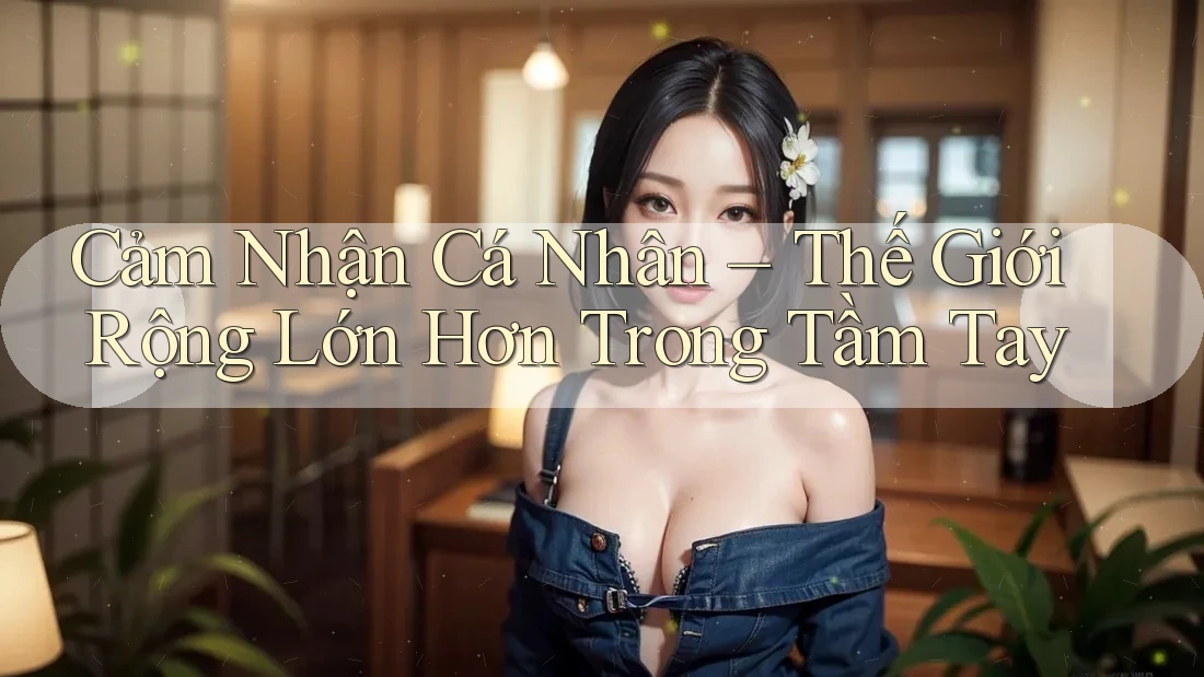 Cảm Nhận Cá Nhân – Thế Giới Rộng Lớn Hơn Trong Tầm Tay Cảm Nhận Cá Nhân – Thế Giới Rộng Lớn Hơn Trong Tầm Tay