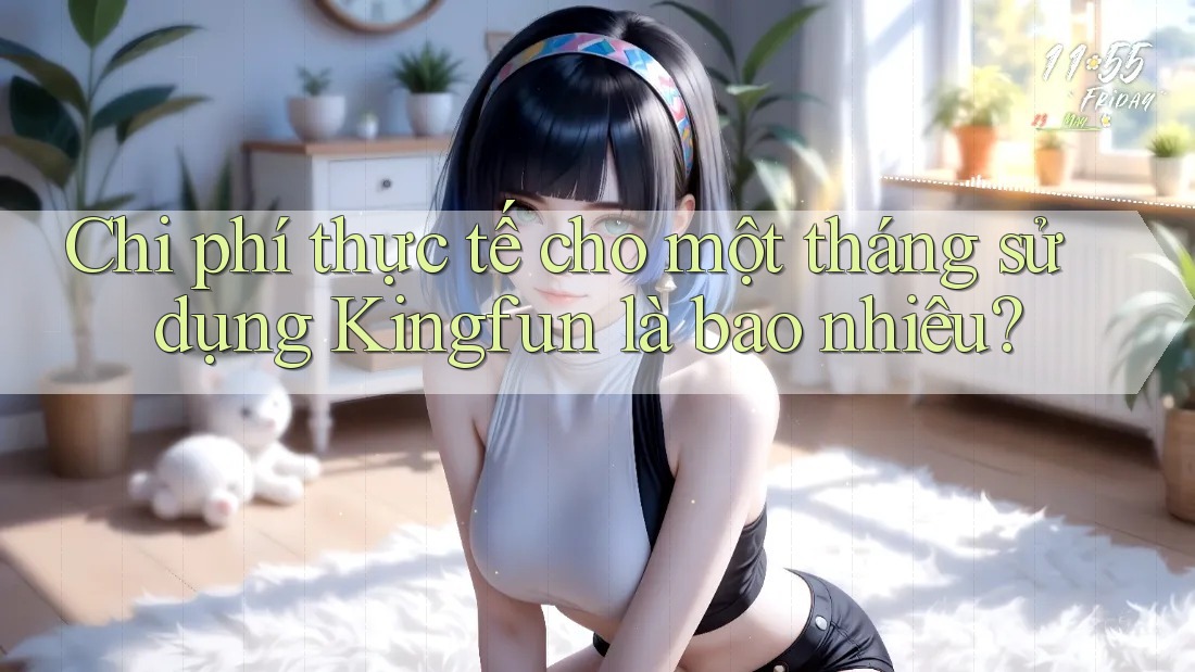 Chi phí thực tế cho một tháng sử dụng Kingfun là bao nhiêu?
