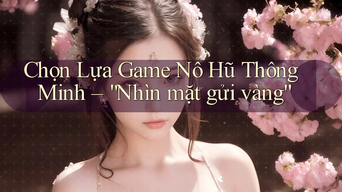 Chọn Lựa Game Nổ Hũ Thông Minh – “Nhìn mặt gửi vàng”