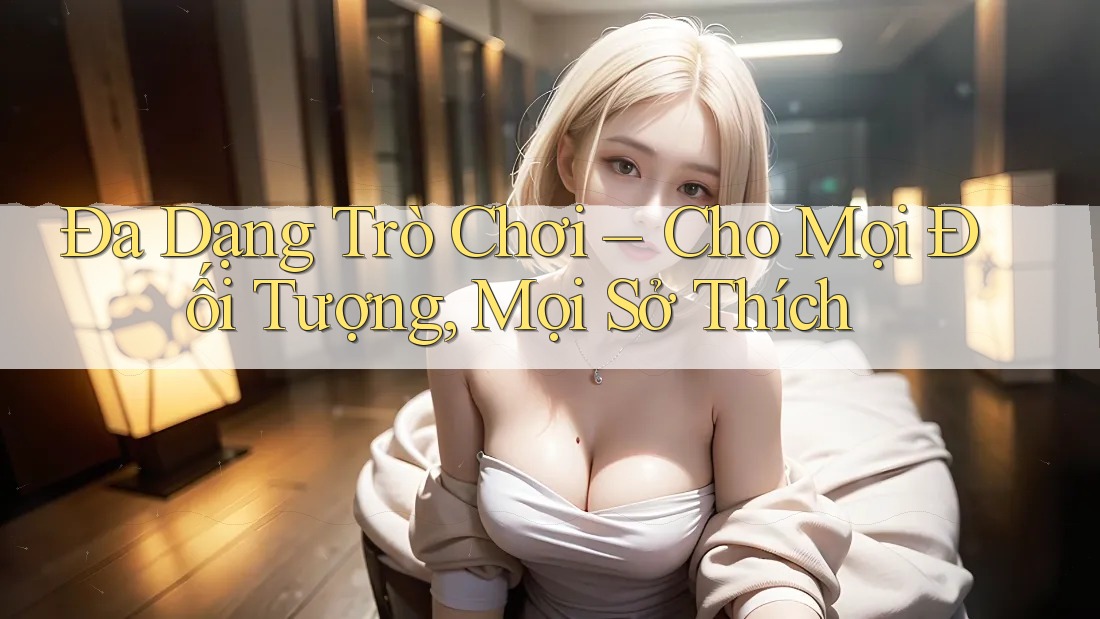 Đa Dạng Trò Chơi – Cho Mọi Đối Tượng, Mọi Sở Thích