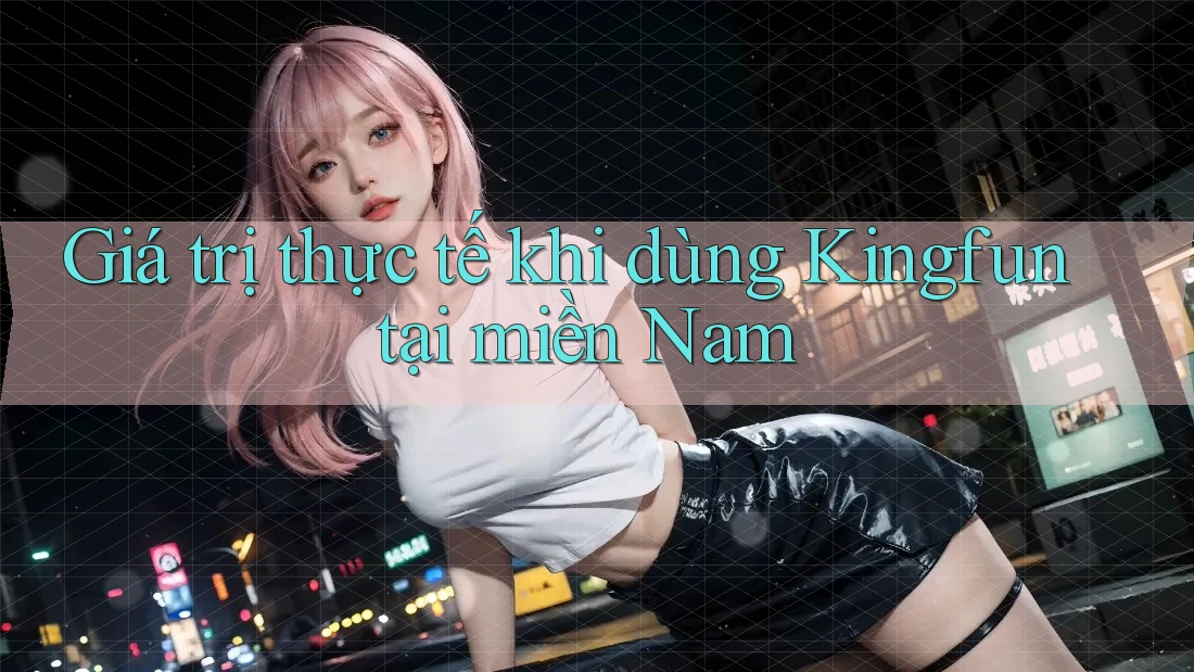 Giá trị thực tế khi dùng Kingfun tại miền Nam