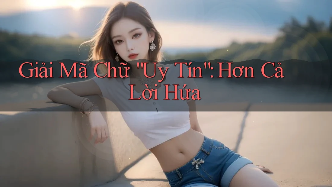 Giải Mã Chữ “Uy Tín”: Hơn Cả Lời Hứa
