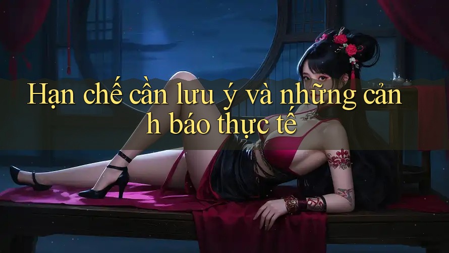 Hạn chế cần lưu ý và những cảnh báo thực tế
