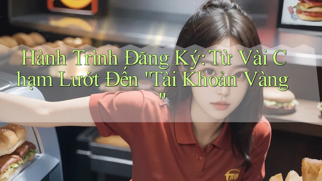 Hành Trình Đăng Ký: Từ Vài Chạm Lướt Đến “Tài Khoản Vàng”
