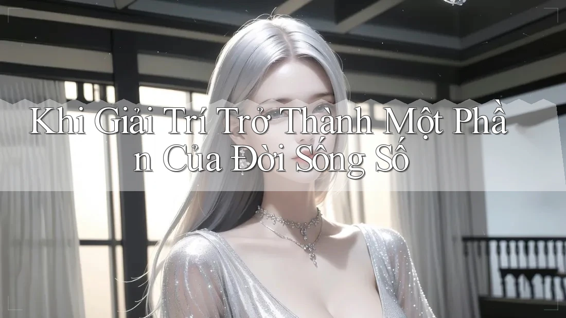 Khi Giải Trí Trở Thành Một Phần Của Đời Sống Số