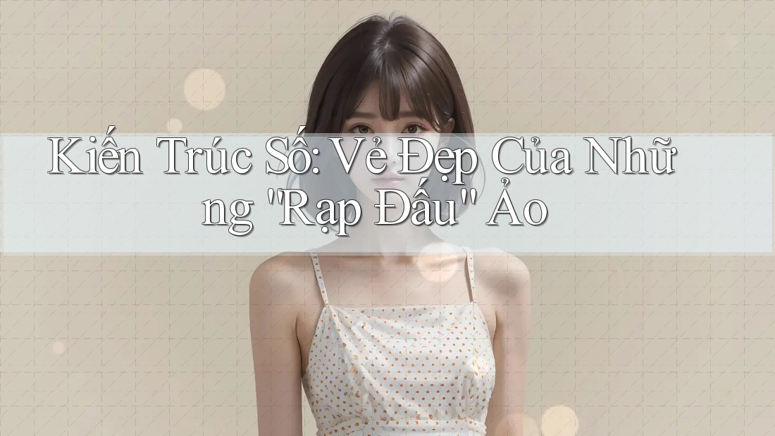 Kiến Trúc Số: Vẻ Đẹp Của Những “Rạp Đấu” Ảo