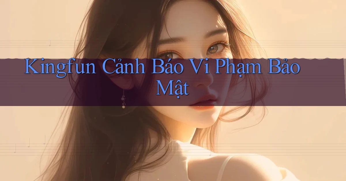 kingfun  cảnh báo vi phạm bảo mật