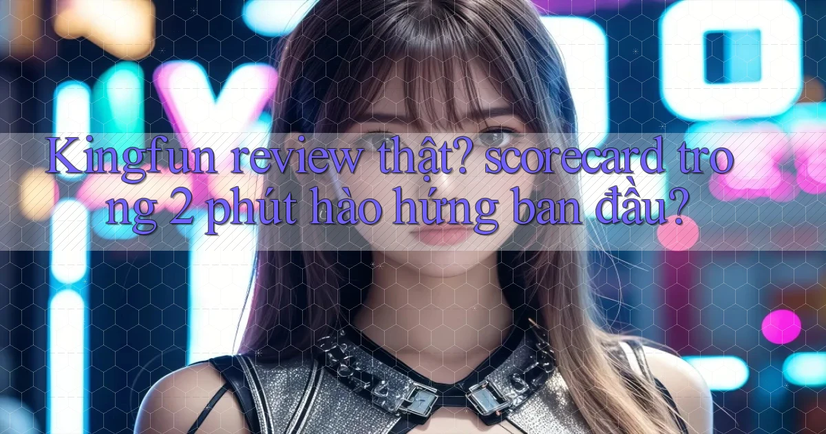 Kingfun review thật scorecard trong 2 phút hào hứng ban đầu