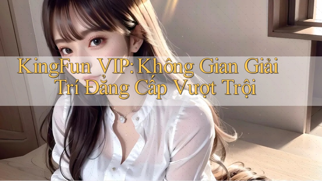 KingFun VIP: Không Gian Giải Trí Đẳng Cấp Vượt Trội