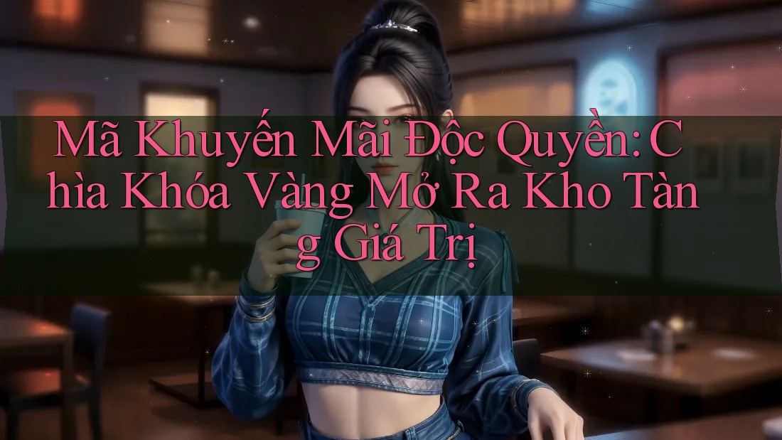 Mã Khuyến Mãi Độc Quyền: Chìa Khóa Vàng Mở Ra Kho Tàng Giá Trị