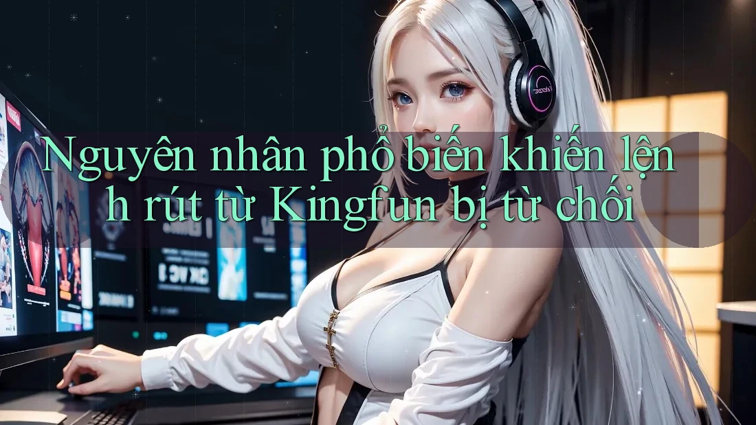 Nguyên nhân phổ biến khiến lệnh rút từ Kingfun bị từ chối
