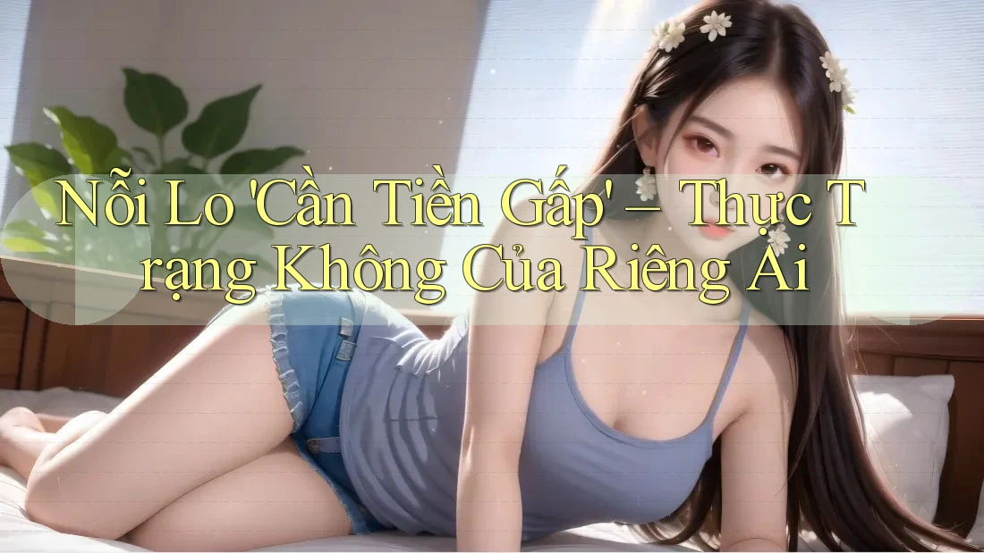 Nỗi Lo 'Cần Tiền Gấp' – Thực Trạng Không Của Riêng Ai