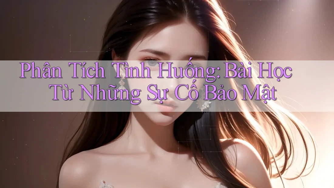 Phân Tích Tình Huống: Bài Học Từ Những Sự Cố Bảo Mật
