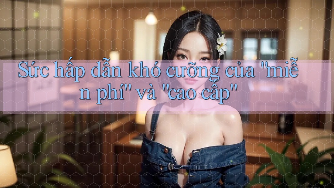 Sức hấp dẫn khó cưỡng của “miễn phí” và “cao cấp”
