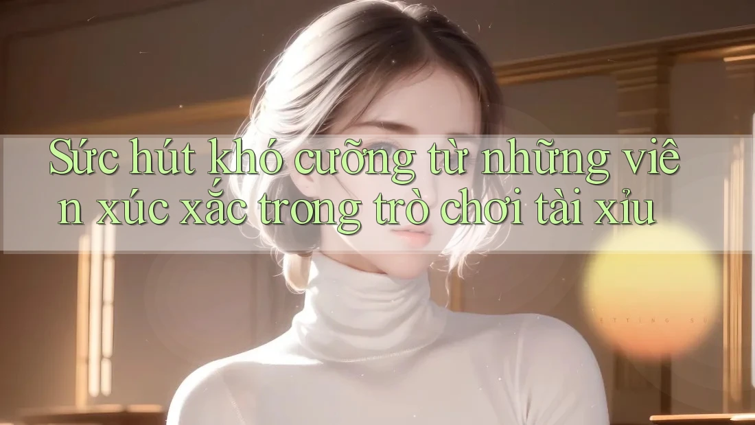 Sức hút khó cưỡng từ những viên xúc xắc trong trò chơi tài xỉu