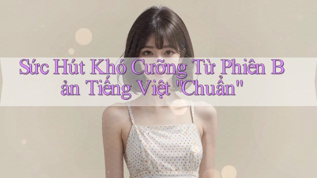 Sức Hút Khó Cưỡng Từ Phiên Bản Tiếng Việt “Chuẩn”