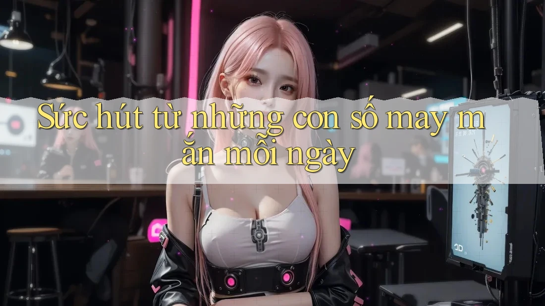 Sức hút từ những con số may mắn mỗi ngày