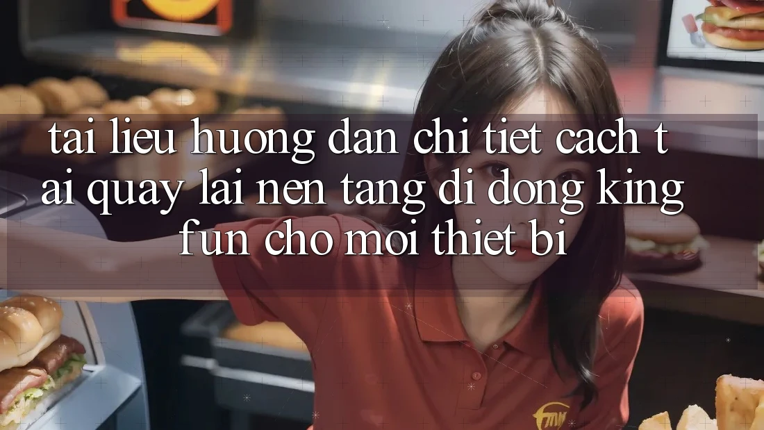 Tài liệu hướng dẫn Chi Tiết Cách Tải quay lại Nền tảng di động Kingfun Cho Mọi Thiết Bị
