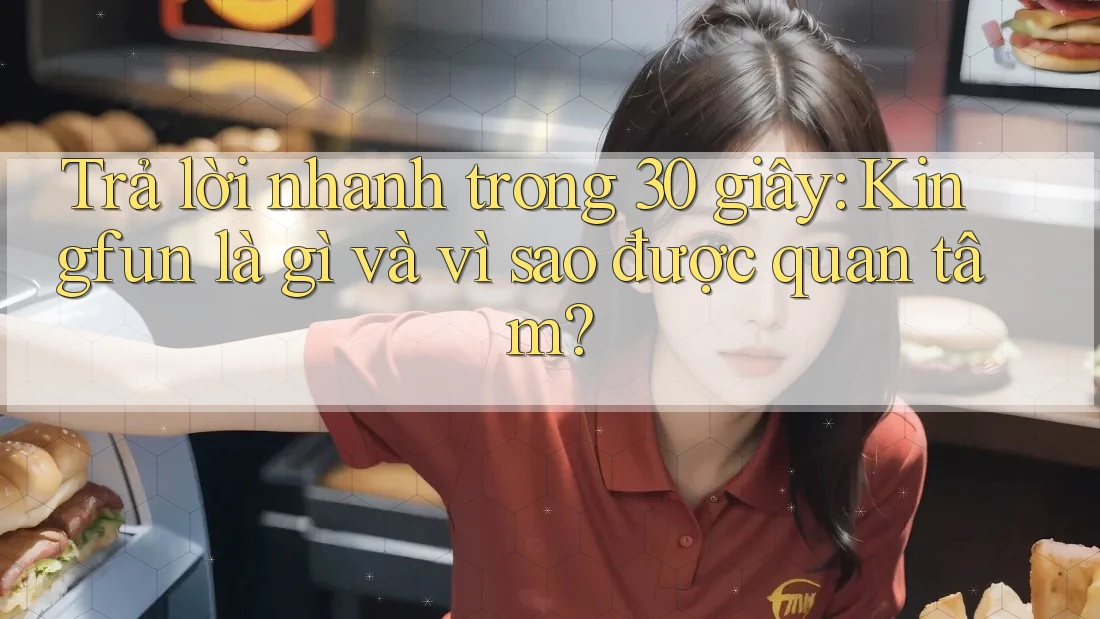 Trả lời nhanh trong 30 giây: Kingfun là gì và vì sao được quan tâm?