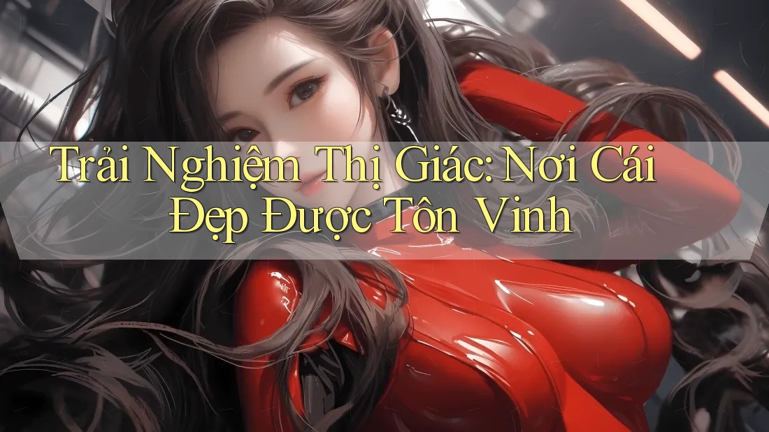 Trải Nghiệm Thị Giác: Nơi Cái Đẹp Được Tôn Vinh