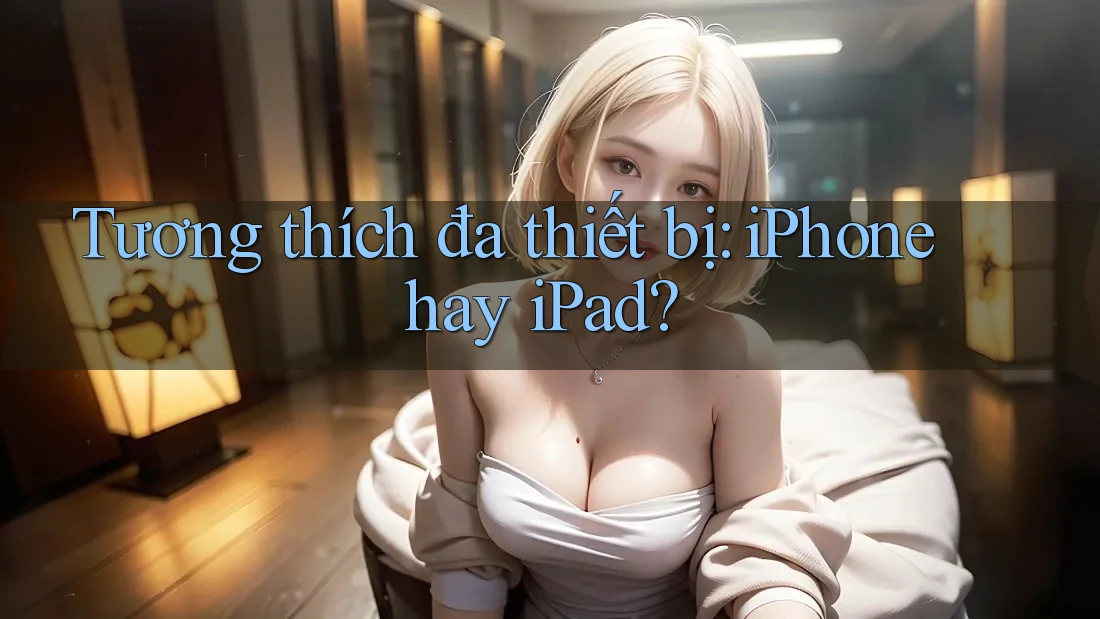 Tương thích đa thiết bị: iPhone hay iPad?